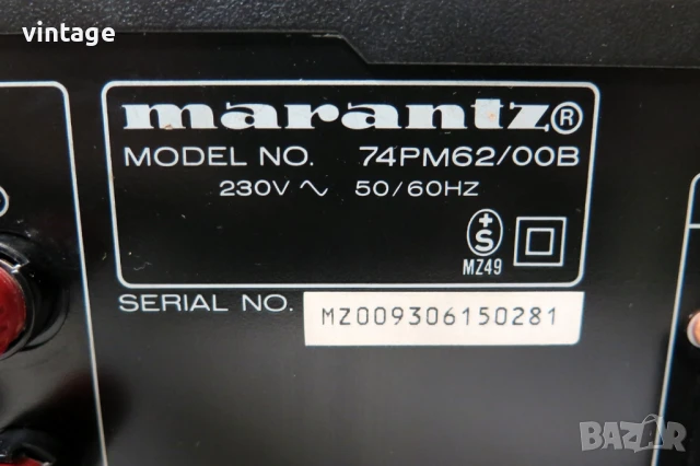 Marantz PM-62, снимка 9 - Ресийвъри, усилватели, смесителни пултове - 51345649