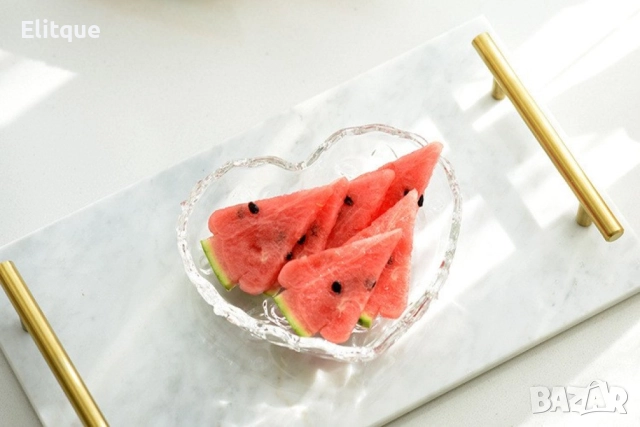 Чинийка под формата на сърце с розички , снимка 4 - Форми - 52902703