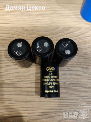 Кондензатори, снимка 3 - Друга електроника - 40731363
