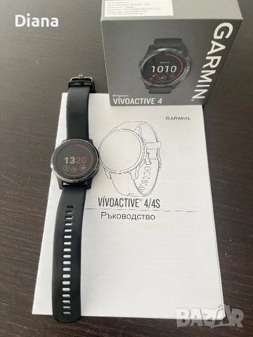 Garmin Vivoactive 4 спортен смарт часовник , снимка 5 - Мъжки - 54225646
