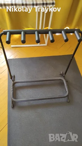 Стойка за 5 китари Fender - Multi Stand, черна, снимка 3 - Китари - 56174103