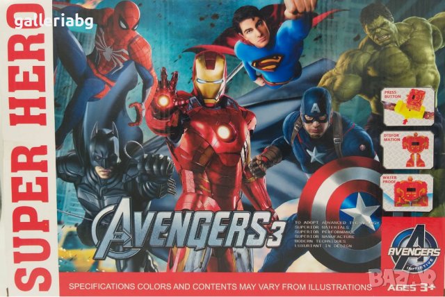 Комплект на Железният човек, снимка 2 - Фигурки - 36709867