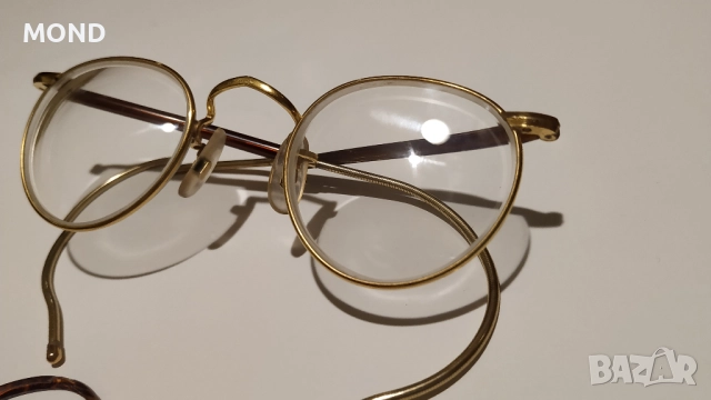 Harry Potter Позлатени Savile Row 14KT ALGHA © винтидж очила, снимка 3 - Слънчеви и диоптрични очила - 52865496