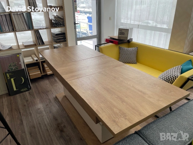Уникална разтегателна трапезна маса, снимка 3 - Маси - 53333111