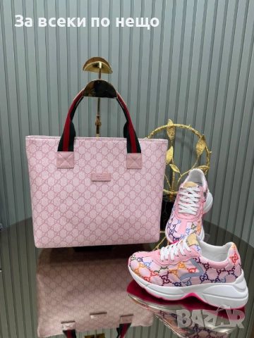 Gucci Комплект Дамска Чанта И Дамски Маратонки Баленсиага - Налични Различни Модели Код SK395, снимка 8 - Чанти - 52862709