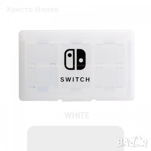 Nintendo Switch Кутия за Съхранение на 24 карти игри Прозрачен водоустойчив калъф Нинтендо, снимка 6 - Игри за Nintendo - 40155575