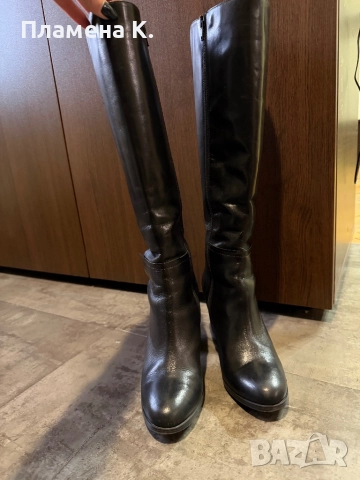 чизми Зара , снимка 8 - Дамски ботуши - 52727547