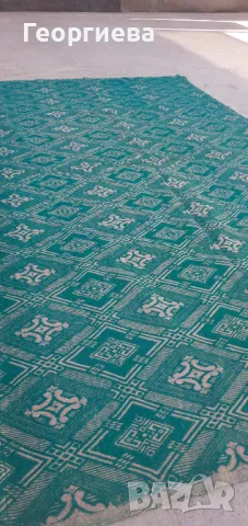 Вълнена ръчно тъкана покривка за легло, снимка 6 - Спални и легла - 47634821