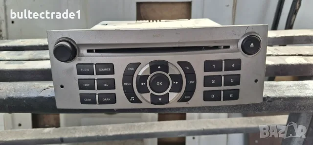 Панел климатик и CD плеър за ПЕЖО, Peugeot 407 (05.2004 - 12.2011), снимка 3 - Части - 51668521