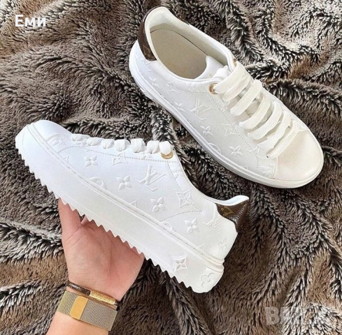 Louis Vutton Trainers маратонки обувки сникърси дамски луксозни , снимка 4 - Маратонки - 52713180