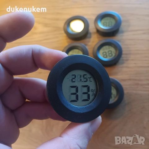 6 бр. Мини хигрометър с термометър за вътрешна употреба, снимка 9 - Друга електроника - 53188231