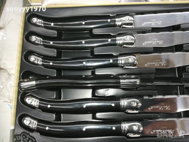 laguiole 6бр нови френски ножа 1502212056, снимка 10 - Колекции - 31828417