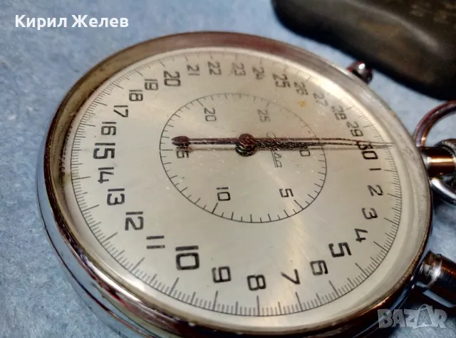 СЛАВА 20 КАМНЕЙ СДЕЛАНО в СССР Стар ГОЛЯМ ПРОФЕСИОНАЛЕН РУСКИ СПОРТЕН ХРОНОМЕТЪР РЯДЪК МОДЕЛ 47808, снимка 10 - Антикварни и старинни предмети - 48288670