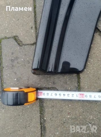 Преден лип спойлер универсален 3 части ЧЕРЕН – нож за броня, тунинг, splitter, за всички автомобили, снимка 11 - Аксесоари и консумативи - 47420502