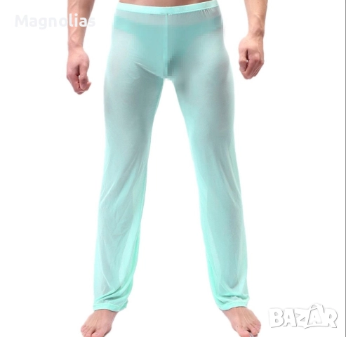 Секси мъжки ледено копринени Ултратънки дълги