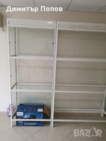 3 броя алуминиеви витрини , снимка 8 - Стелажи и щандове - 30370480