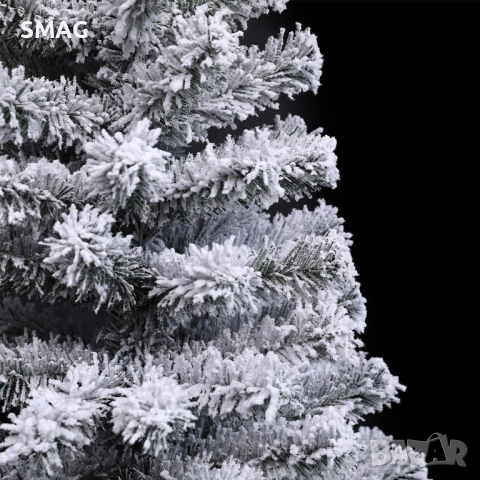 Коледна елха със заснежен ефект - 240см_1240560, снимка 2 - Други - 52330319