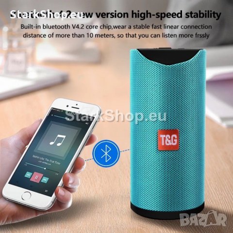 Преносима Bluetooth колона – Радио, USB, MicroSD TG-113, снимка 4 - Тонколони - 30727343