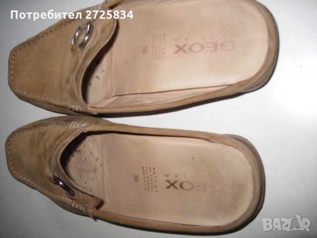 Чехъл GEOX, размер 39, снимка 5 - Чехли - 29291446