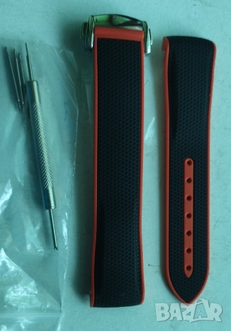 Силиконова каишка за часовник Omega x Swatch , снимка 4 - Мъжки - 51536850