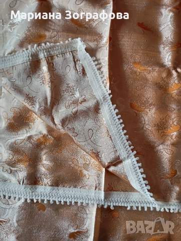 Покривки "Българска бродерия", - Разтегателна голяма стабилна маса, Покривка за спалня 200 х 220 см., снимка 13 - Декорация за дома - 49104918