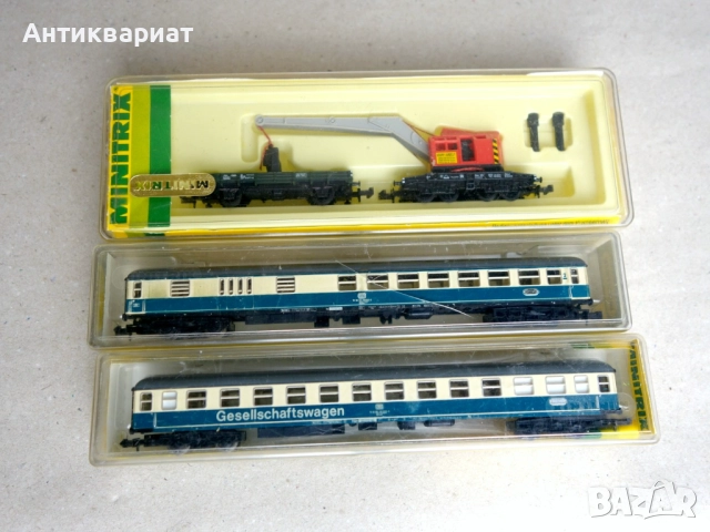 Комплект влакчета и вагони TRIX, снимка 7 - Влакчета, самолети, хеликоптери - 51949299