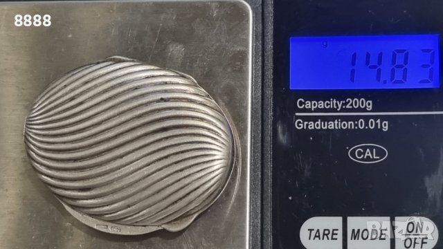 Винтидж сребърна кутия за хапчета , снимка 9 - Антикварни и старинни предмети - 44280418