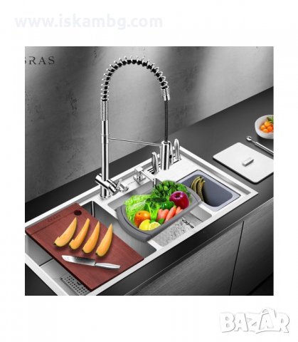 СГЪВАЕМ ПРАВОЪГЪЛЕН ГЕВГИР С ДРЪЖКИ - код правоъгълен, снимка 5 - Аксесоари за кухня - 33964096