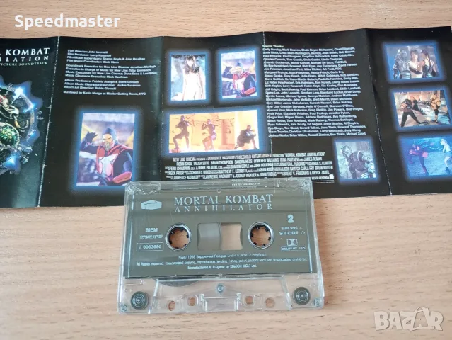 Mortal Kombat Annihilation, снимка 2 - Аудио касети - 56244333