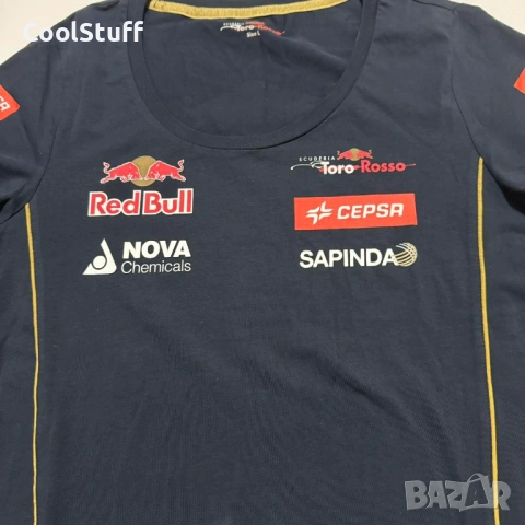 Дамска Тениска Red Bull Scuderia Toro Rosso Размер L, снимка 2 - Тениски - 53928076