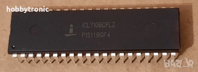 ICL7106CPLZ, ICL7106 3.5 digit ADC, LCD - АЦП за 3.5 разряден мултимер, снимка 2 - Друга електроника - 42159936