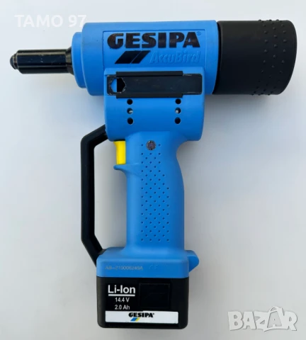 GESiPA ACCU BiRD  -  Акумулаторна нитачка за поп-нит , снимка 2 - Други инструменти - 51033951