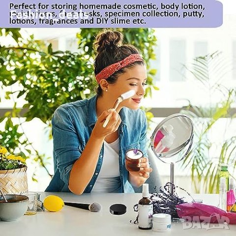 Нови 4 броя празни кехлибарени пластмасови буркани 120мл Съхранение Лосиони Мазила, снимка 9 - Други стоки за дома - 42232635