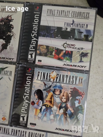 Final Fantasy PlayStation 1 колекция , снимка 2 - Игри за PlayStation - 54300044