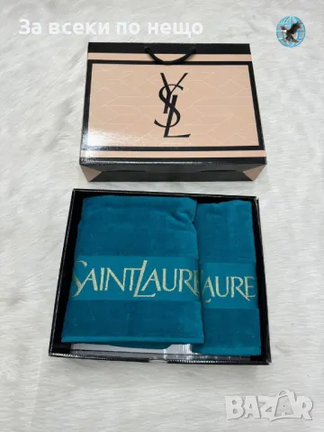 Yves Saint Laurent🔝Burberry Луксозни Хавлии - 2бр. в кутия - Налични Различни Цветове Код D2152, снимка 8 - Хавлиени кърпи - 49423283