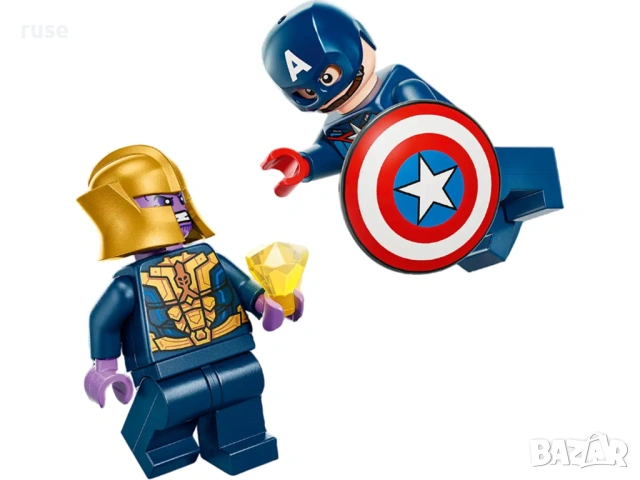 НОВИ! LEGO® Marvel 76319 Капитан Америка срещу Танос, снимка 10 - Конструктори - 54123914