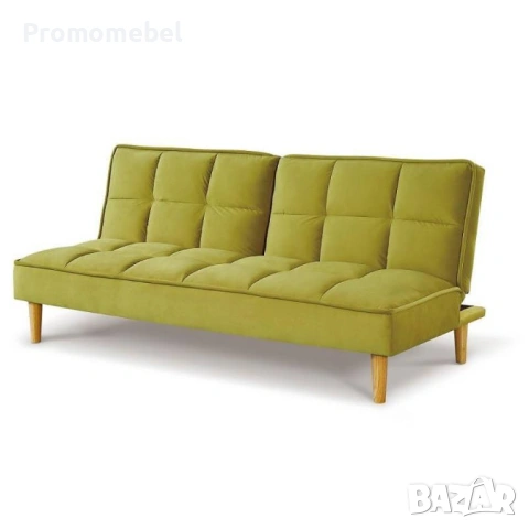 Диван GRINO- зелен, снимка 3 - Дивани и мека мебел - 53945398