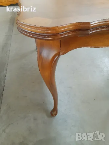 Масивна Разтегателна Барокова Маса -внос Германия!, снимка 8 - Маси - 48036552