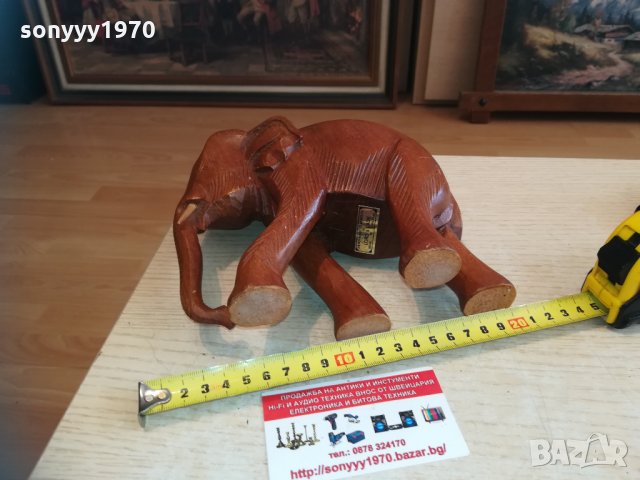 слон ръчна изработка от франция 2402211012, снимка 6 - Колекции - 31933848