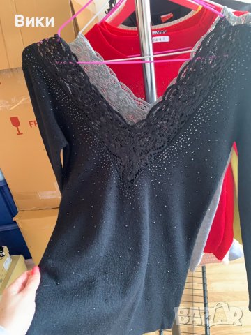 Нова блуза в три цвята, снимка 9 - Блузи с дълъг ръкав и пуловери - 39547095