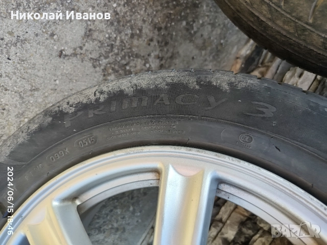 Джанти SUBARU 16 цола 2 броя с летни гуми, снимка 8 - Гуми и джанти - 52037277