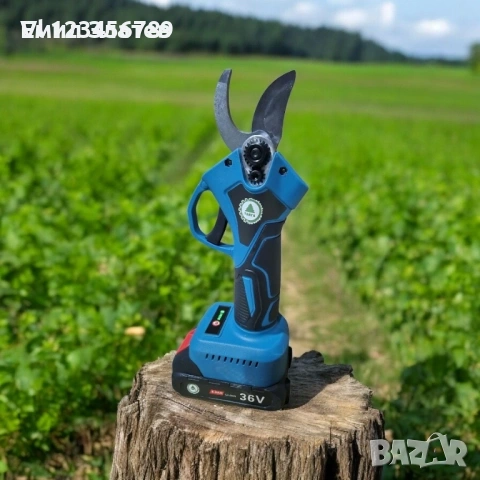 Акумулаторна лозарска ножица Тайга, 36V , снимка 4 - Градински инструменти - 53935652