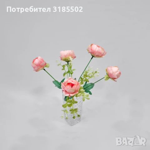 Изкуствени божури, снимка 3 - Изкуствени цветя - 51227212