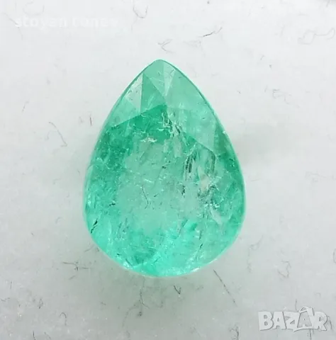 Очарователен зелен Параиба турмалин с тегло 2.24кт.! Сертифициран! Нов!, снимка 15 - Други - 48637370