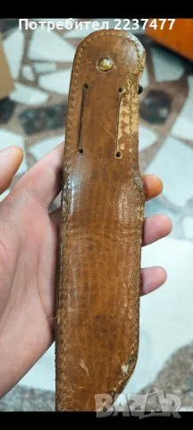 стар български нож , снимка 6 - Ножове - 55992629