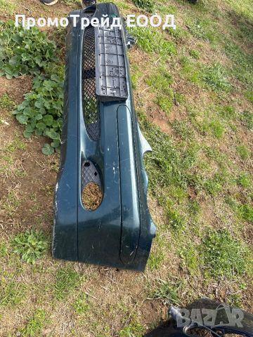 Предна броня зелена Мерцедес Ц клас комби Mercedes W203 , снимка 3 - Части - 44805561