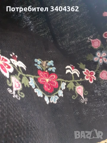 Автентична стара вълнена престилка за носия бродерия, снимка 5 - Антикварни и старинни предмети - 51150867