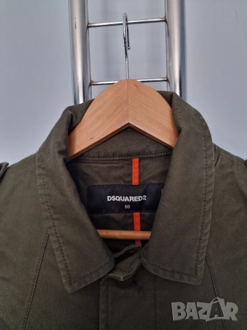 Страхотно мъжко спортно елегантно яке DSQUARED2 размер 50 / L, снимка 5 - Якета - 52752010