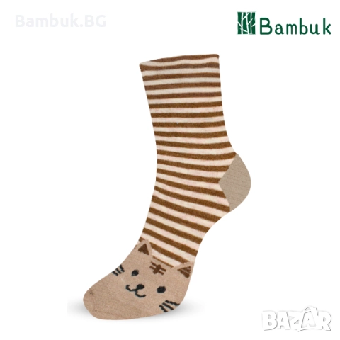 Дамски чорапи за весело настроение “Сладки животни”, снимка 5 - Други - 52577607