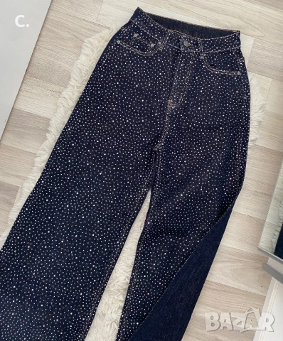 Дамски дънки с камъни